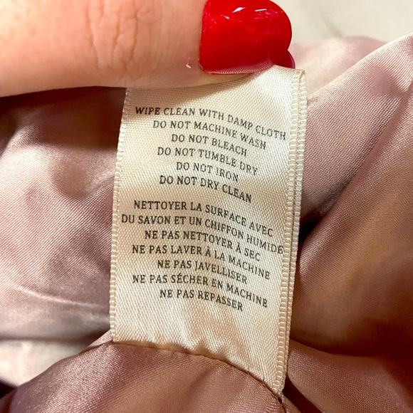 Blank NYC Pink Vegan Leather Zipper Biker Jacket Sz S - Picture 5 of 9